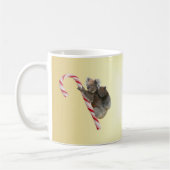 Christmas Koalas auf Candy Cane Kaffeetasse (Links)
