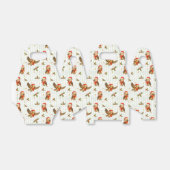 Christmas Kookaburra Watercolor Geschenkschachtel (Ungefaltet)