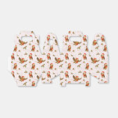 Christmas Kookaburra Watercolor Geschenkschachtel (Ungefaltet)