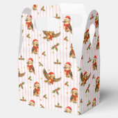 Christmas Kookaburra Watercolor Geschenkschachtel (Geöffnet)