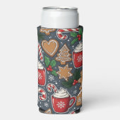 Christmas Koozie Selters Dosenkühler (Seltzer Vorderseite)
