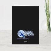 Christmas Kraken Card Feiertagskarte (Rückseite)