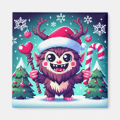 Christmas Krampus Magnet (Vorne)