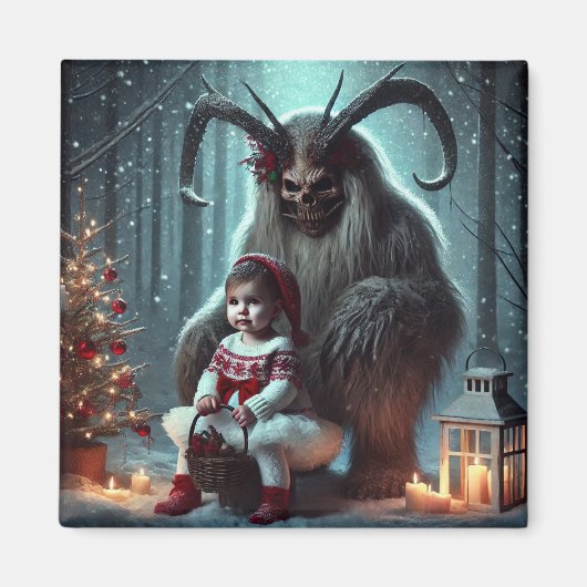 Christmas Krampus Magnet (Vorne)