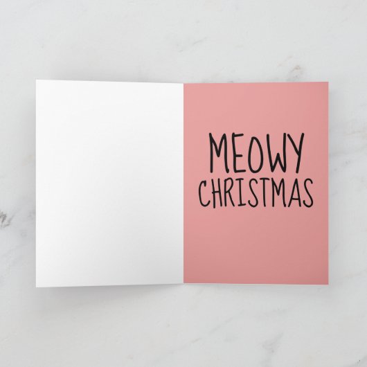 CHRISTMAS KREETKARTEN, PANDA KITTY KARTE (Innenseite)