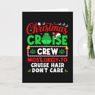 Christmas Kreuzfahrt Besatzung Die Am Wahrscheinli Karte