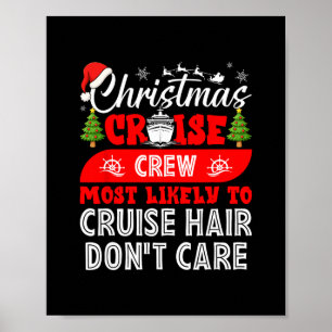 Christmas Kreuzfahrt Besatzung Die Am Wahrscheinli Poster