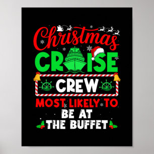Christmas Kreuzfahrt Besatzung wahrscheinlich am B Poster
