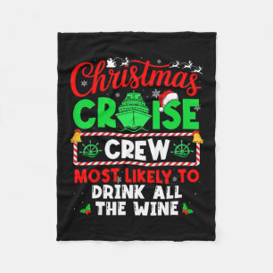 Christmas-Kreuzfahrt-Crew, die am wahrscheinlichst Fleecedecke