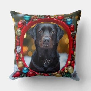 Christmas Labrador Dog Kissen