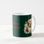 Christmas Labrador Kaffeetasse (VorderseiteRechts)