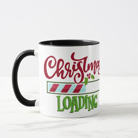 CHRISTMAS-LADEN TASSE (Links)