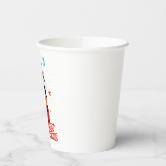 Christmas Ladybug Cheer Pappbecher (Links)