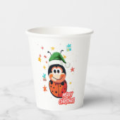 Christmas Ladybug Cheer Pappbecher (Vorderseite)