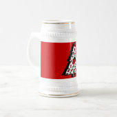 CHRISTMAS LADYBUGS BIERGLAS (Vorderseite Links)