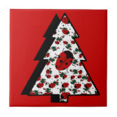 CHRISTMAS LADYBUGS FLIESE (Vorderseite)