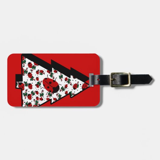 CHRISTMAS LADYBUGS GEPÄCKANHÄNGER (Vorderseite horizontal)