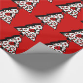 CHRISTMAS LADYBUGS GESCHENKPAPIER (Ecke)