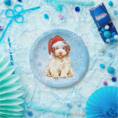 Christmas Lagotto Romagnolo Paper Teller (Party)