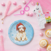 Christmas Lagotto Romagnolo Paper Teller (Party)