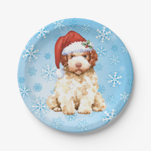 Christmas Lagotto Romagnolo Paper Teller