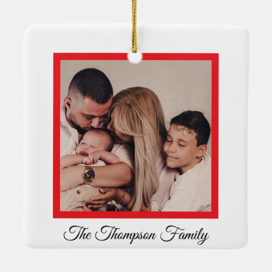 Christmas Lamb Ornament (Rückseite)