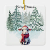 Christmas Lamb Ornament (Vorderseite)