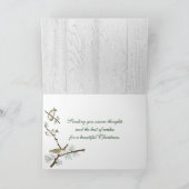 Christmas Lantern Feiertagskarte (Innenseite)