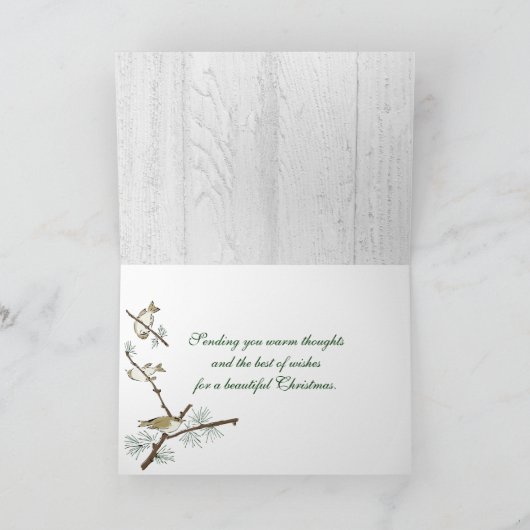 Christmas Lantern Feiertagskarte (Innenseite)