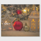 Christmas Lantern Geschenkpapier (Flach)