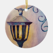 Christmas Lantern Keramik Ornament (Vorne)