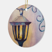 Christmas Lantern Keramik Ornament (Links)