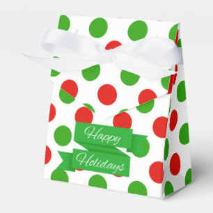 Christmas Large Polka Dot Pattern Gefallen Box Geschenkschachtel