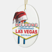 Christmas Las Vegas Sign Keramik Ornament (Links)