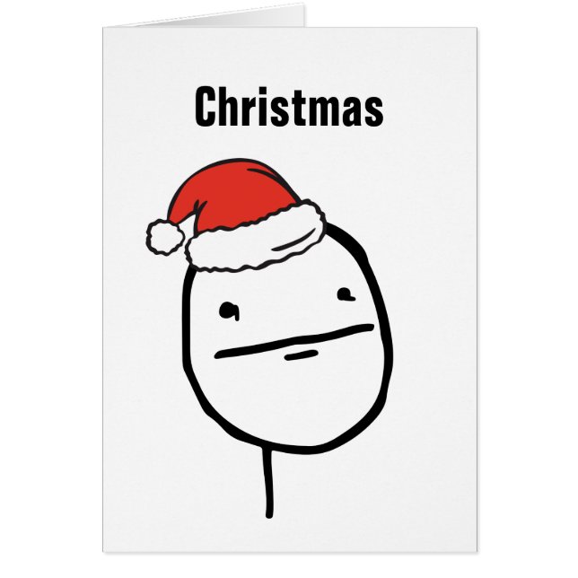 Christmas Le Me Memes Unbeeindruckte Custom EDITAB (Vorne)