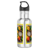 "Christmas Leafy Delight" Edelstahlflasche (Rückseite)
