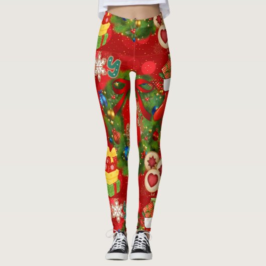 Christmas Leggings (Vorderseite)