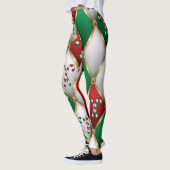Christmas Leggings – Festive Holiday Pattern (Links)