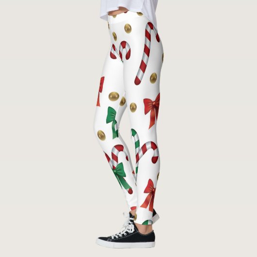 Christmas Leggings – Festive Holiday Pattern  (Links)