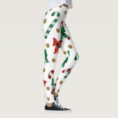 Christmas Leggings – Festive Holiday Pattern (Rechts)