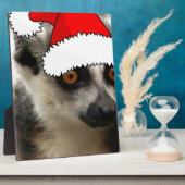 Christmas Lemur Fotoplatte (Seite)