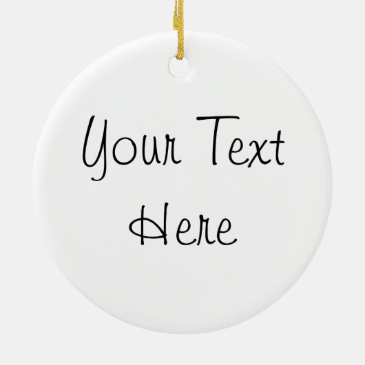 Christmas Lemur Keramik Ornament (Hinten)