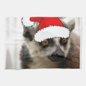 Christmas Lemur Küchentuch (Horizontal)