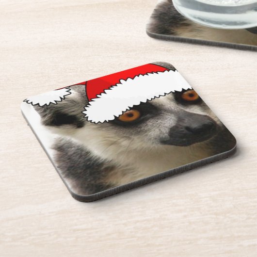 Christmas Lemur Untersetzer (Linke Seite)