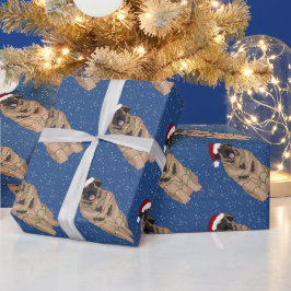 Christmas Leonberger Geschenkpapier