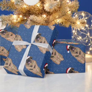 Christmas Leonberger Geschenkpapier