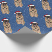 Christmas Leonberger Geschenkpapier (Ecke)