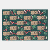 Christmas Leonberger Geschenkpapier Set (Vorderseite 2)