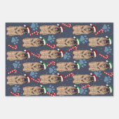 Christmas Leonberger Geschenkpapier Set (Vorderseite 2)