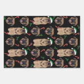 Christmas Leonberger Geschenkpapier Set (Vorderseite)